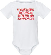 Load image into Gallery viewer, My Grandparent don&#39;t Spoil Me: Toddler Onesie
