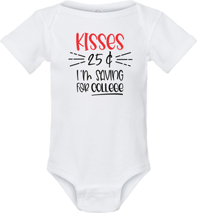 Kisses 25 Cents: Toddler Onesie