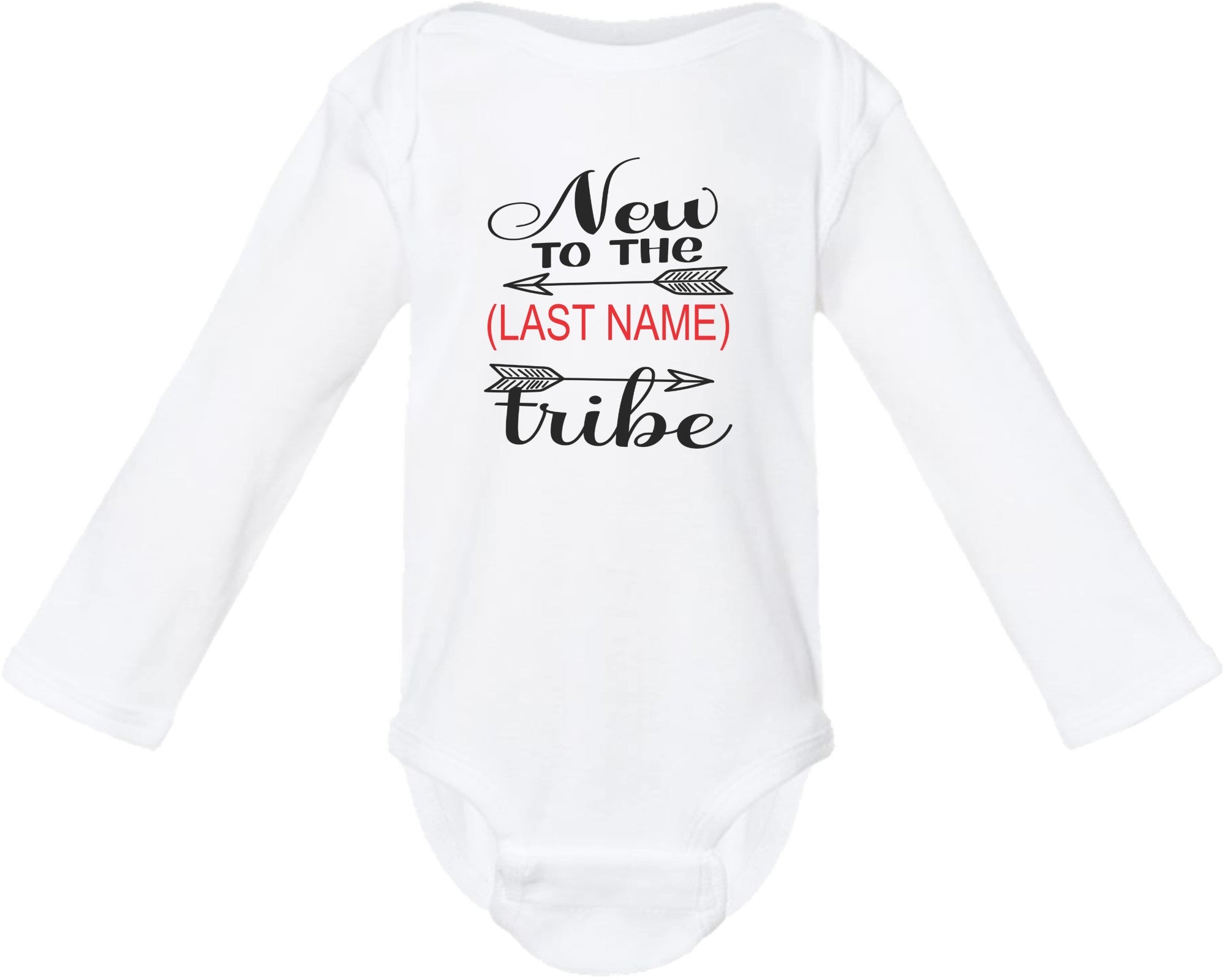 New to the tribe hot sale onesie