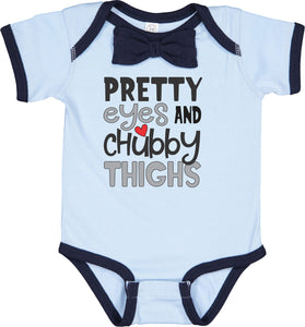 Pretty Eyes and Chubby Thighs: Toddler Onesie